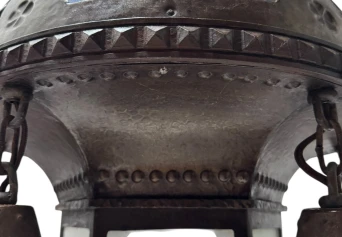 Vienna Secession Art Nouveau Chandelier Austria, 1900s